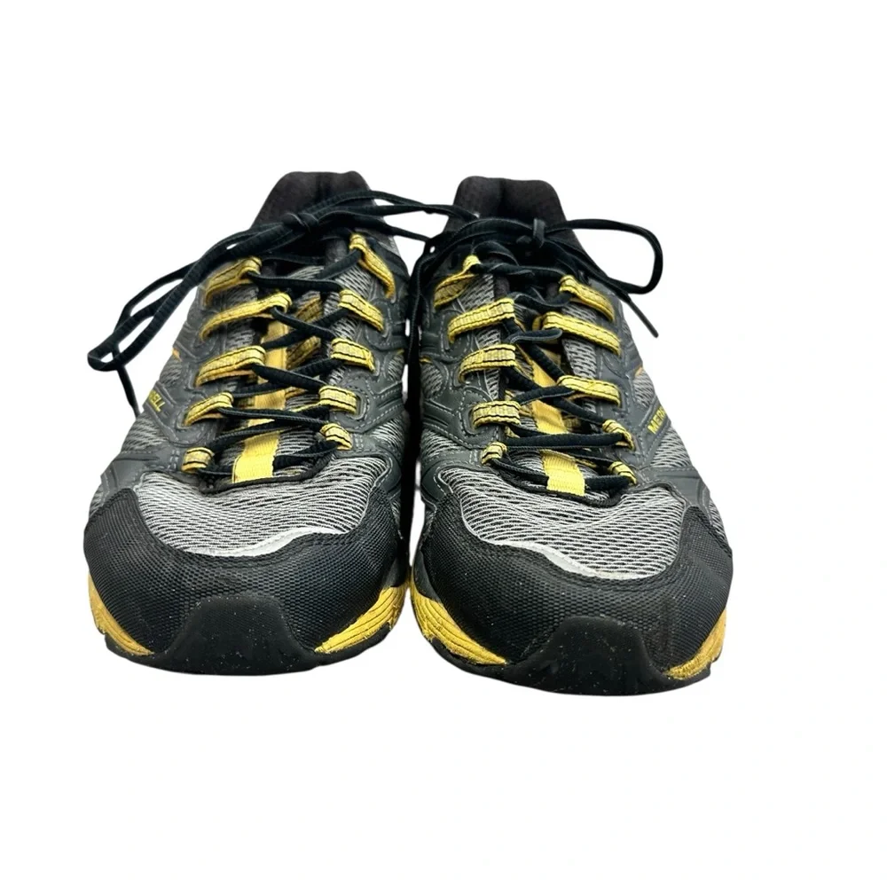 Merrell NTR Seismic‎ Trail Running Shoes Black Yellow Size 8.5